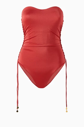 Malia One-piece Swimsuit in Stretch Nylon