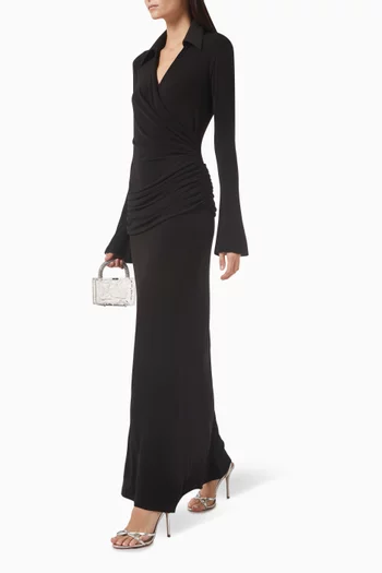 Saria Draped Dress