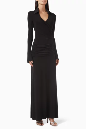 Saria Draped Dress