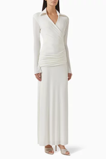 Saria Draped Dress