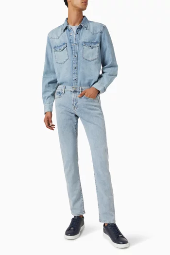 L'homme Slim Jeans in Denim