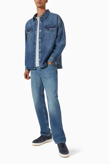 The Straight Jeans in Denim