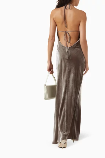Jeany Gown in Velvet