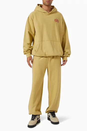 Oversized Arch Logo Sweatpants in Cotton