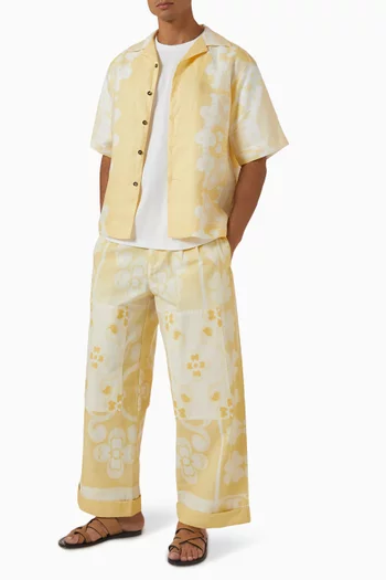 Paradise Floral Shirt in Silk