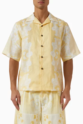 Paradise Floral Shirt in Silk