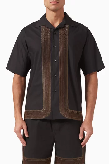 Sunwaves Camp Collar Shirt in Cotton