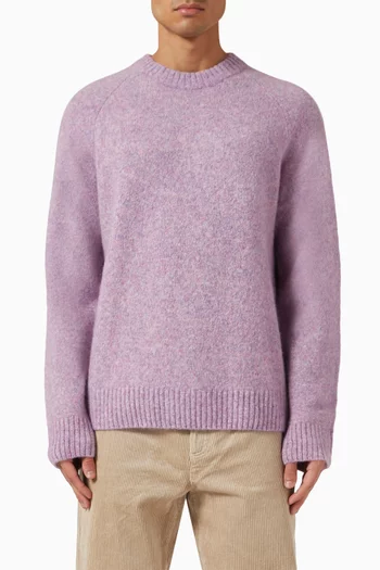 Gilbert Sweater in Shaggy Wool-blend