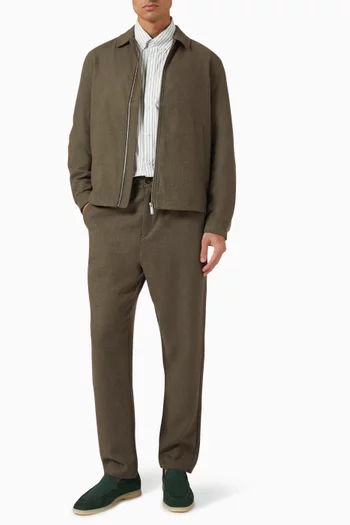 Como Tapered Pants in Wool-blend