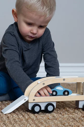 Sportscar Trailer Toy Set