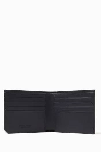 Piccolo Bi-fold Wallet in Intrecciato Leather