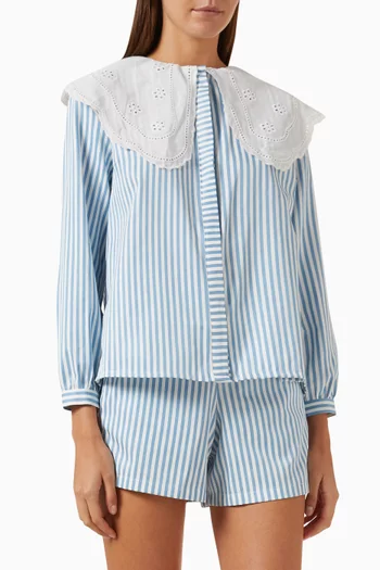 Capri Stripe Blouse