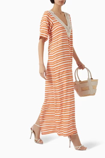 Raya Stripe Kaftan