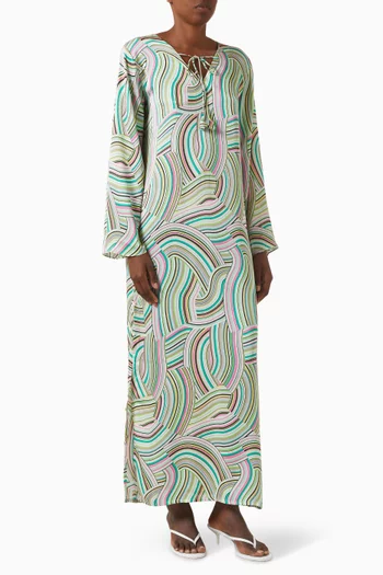Geometric Line Kaftan