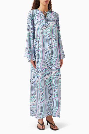 Geometric Line Kaftan