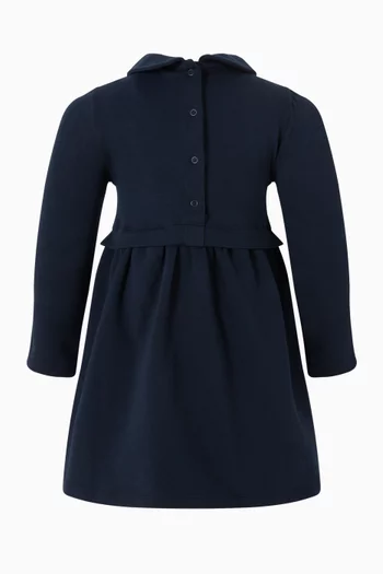 Flared Dress in Organic Cotton