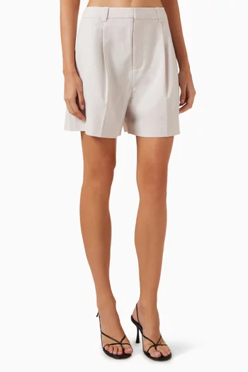 Laredo Tailored Shorts in Suiting Fabric