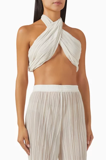 Anya Wrap Crop Top