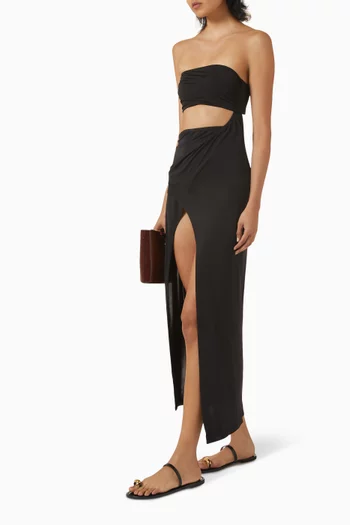 Elina Cut-out Midi Dress