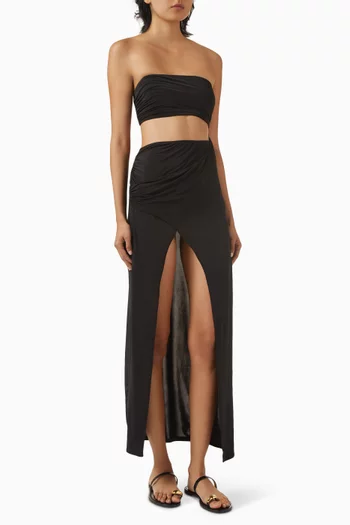 Elina Cut-out Midi Dress
