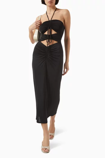 Kira Midi Dress in Jersey