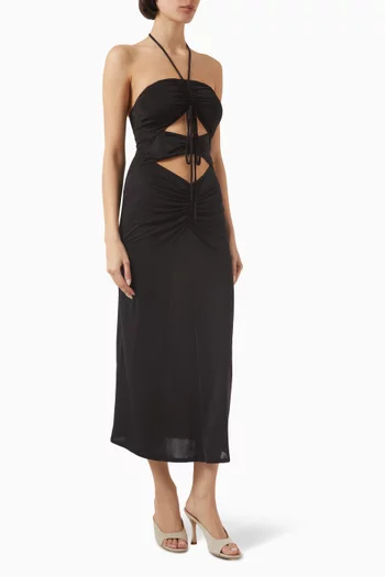Kira Midi Dress in Jersey