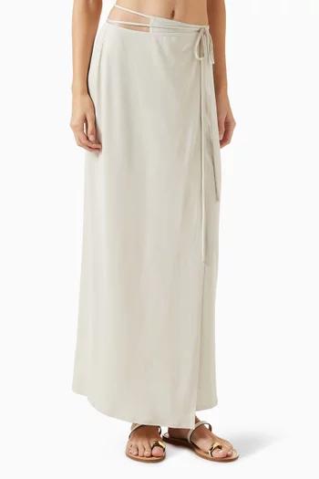 Avi Maxi Skirt in Jersey