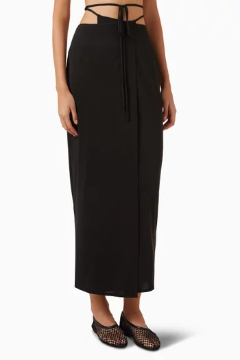 Avi Maxi Skirt in Jersey