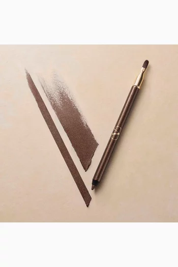 02 Brown Fondant Colourgraph Dual-end Gel Eyeliner, 1.3g