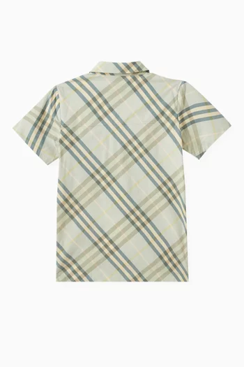Herbie Check-print Shirt in Cotton