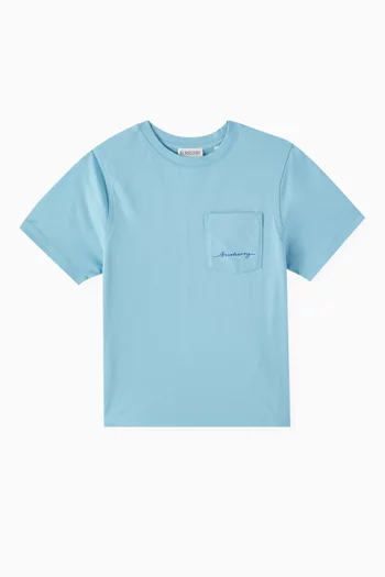 Logo-print T-shirt in Cotton
