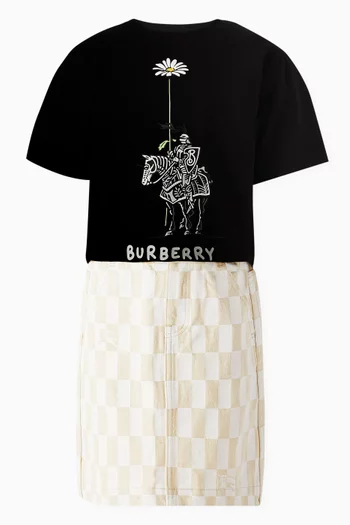 Daisy Equestrian Knight T-shirt in Cotton