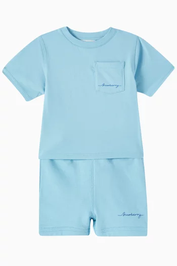 Logo-print T-shirt in Cotton
