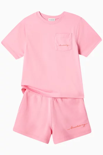 Logo-print Sweatshorts in Cotton
