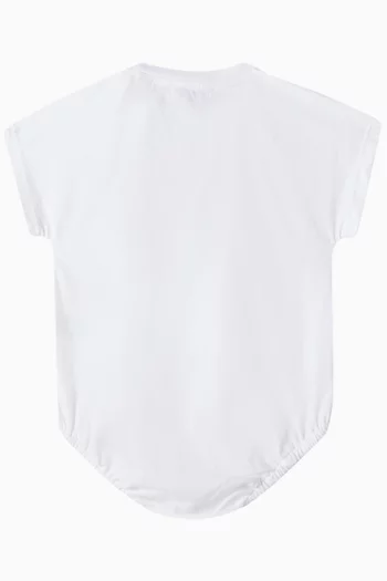 Daisy Logo Bodysuit in Cotton