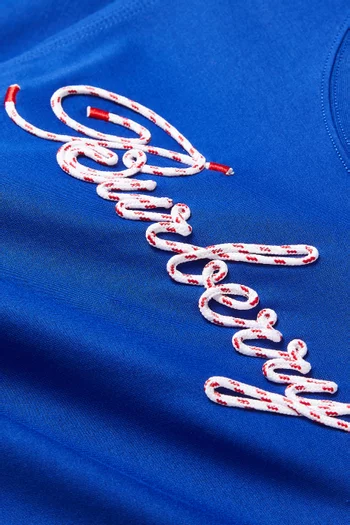 Rope Logo T-shirt in Cotton