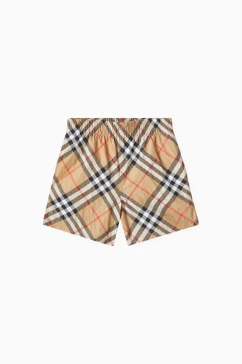 Checks Swim Shorts