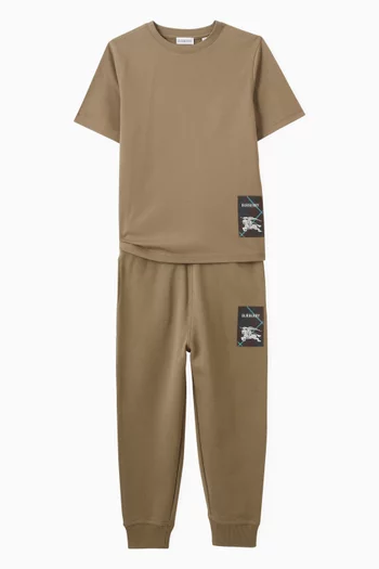 Cedar Printed T-shirt in Cotton