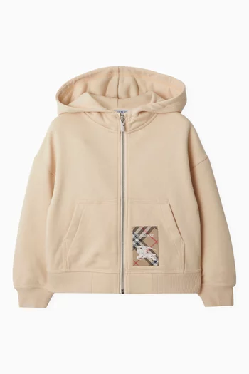 Clyde Zip Hoodie in Cotton