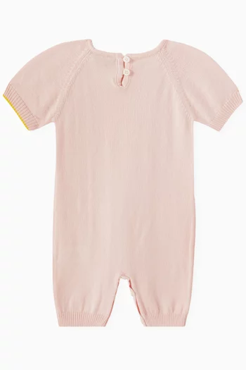 Seahorse Romper in Silk-cotton