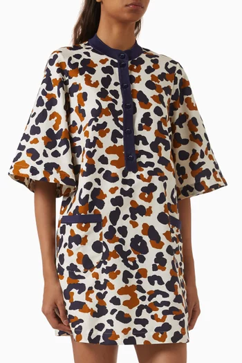 Maree Short Tunic Top in Cotton-twill