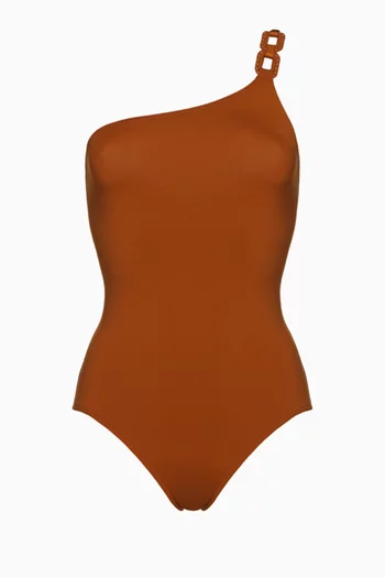 Plaisance One-shoulder Swimsuit