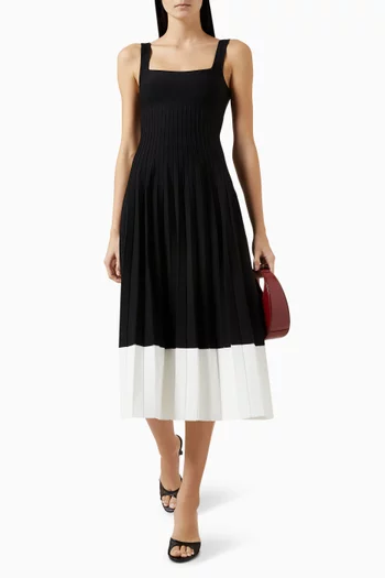 Ellison Midi Dress in Viscose-blend Knit