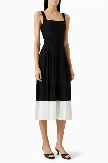 Ellison Midi Dress in Viscose-blend Knit