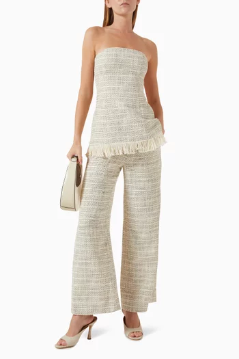 Lilia Pants in Tweed