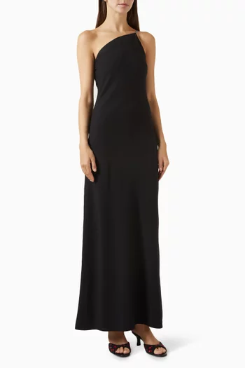 Elodie Maxi Dress in Crepe