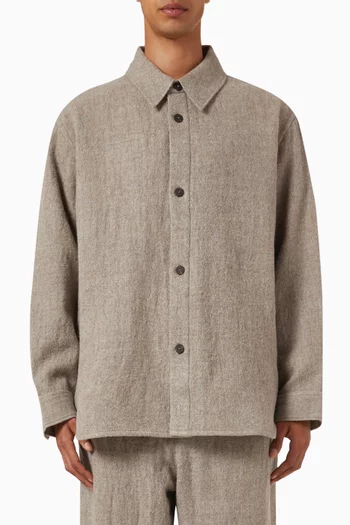 Deck Shirt in Wool