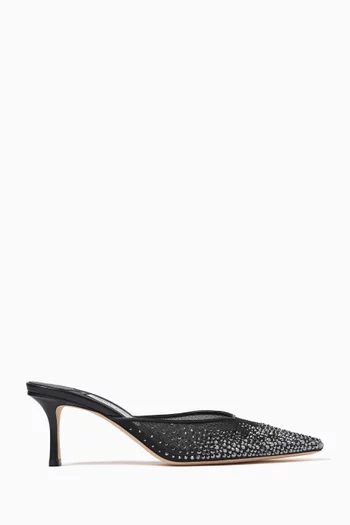 Vivi 65 Mules in Mesh