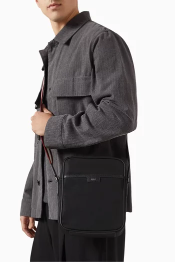 Code Crossbody Bag in Nylon