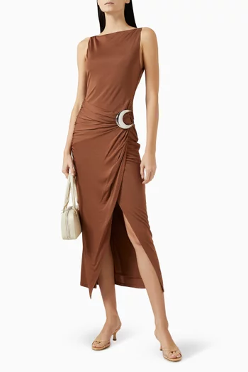 Talia Midi Dress in Jersey